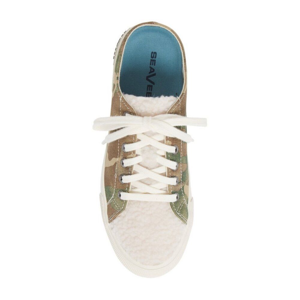 Seavees Sz. 8.5 NewâLatigo Canvas Mule Sneaker In Khaki Camouflage